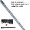 Golfaxel till AD HD 56 DRIVERS WOOD SR R SX flex grafitfri monteringshylsa och grepp 240424