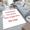 DIY Pictures Custom Carpet настройка PO Brand Rug украсить коврик для гостиной гостиной.