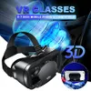 3D VR Casque Smart Virtual Reality Lunes 7 pouces Casque pour smartphones Android avec des jumelles de contrôleur 240424