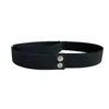 Belts Adjustable Button Waist Belt Dance Skirt Casual Wear Simple Waiststrap