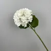 Fleurs décoratives 3D Impression artificielle Hortensia Branche fausse plante verte pour chambre à coucher simulation de décoration d'hortensias bleu fleur rose bleu