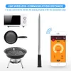 Meat Food Steak Thermometer Wireless Digital Bluetooth Barbecue -accessoires voor ovengrill BBQ Smoker Kitchen Sous Vide Cooking 240415