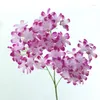 Decorative Flowers 60cm Artificial Silk Clove Hydrangea Home Decoration Wedding Scene Layout Accessories Pography Props