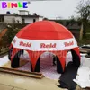 12m Grande tenda de aranha inflável de iglu, feira de feira de feira de tecido personalizado conto de arcons da marquise de tendas de gazebos