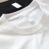 Pure 270 g basisteken katoenen ronde nek veer lange mouwen t -shirt vaste kleur los dikke veelzijdig basis shirt voor mannen en vrouwen