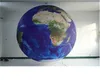 wholesale 10ft High Free Shipping Customized Inflatable Balloon Earth With LED strip For Wedding Party Decoration