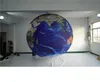 wholesale 10ft High Free Shipping Customized Inflatable Balloon Earth With LED strip For Wedding Party Decoration