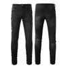 jean violet concepteur jeans hommes jeans hommes genoue maigre taille droite 28-40 moto tendance long hale high street denim shorts en gros pantalon plage jodhpur