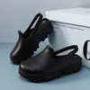Slippers Women Summer Platform Simples Design Sandals Sapatos de jardim SLIDES Praia Trendência EVA Casual Indoor Home Shoe 36-41