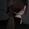 Hair Clips Elegant Wooden Sticks Forks Chinese Style Hairpins Side Pendant Tassel Jewelry For Women Girls Bun Maker