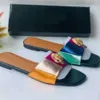 Kurt Geiger Women Flat Bottom Slippers Sandals Sandalias Rainbow Sandals de diseñadores Fashion Eagle Heagle Controlada Diamante Slipper Summer Flat Flip Flip Flip Flip