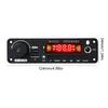 CAR FM Moduł radiowy 6,5 mm mikrofon kompatybilny Bluetooth 5.0 Audio MP3 Player TF USB z zdalnym