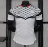 2023 2024 Palestine Football Jersey Black Center Stripe Red Green English Commemorative Football Shirt War 23 24 March Football uniform Long sleeved White black