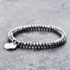 Charm Bracelets CHICVIE Custom Handmade Bracelets& Bangles Beads For Women Stainless Steel Jewelry Making SBR190020