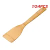 Uitrusting 1/2/4PCS HUISHUID HOUTEN NUTSTIK PAN SPATULE SCHOPEL HOUTEN SHOVEL LACQUERLOSE BAMBOE THOVEL Keukengereedschap Keuken Koken