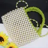 Umhängetaschen benutzerdefinierte INS handgewebte Perle DIY -Handtasche mit dem chinesischen chinesischen Stil gewebt