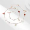 Bracelet haut de gamme CHOIX GOR FLEUR GORD SEPT STAR Ladybug Bracelet Femme 18K avec VNAIN commun