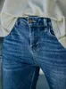 Frauen hohe Taille Flare Jeans Streetwear Y2k Stretch Hosen Glockenboden Schlanker Denim Mädchen Party Freizeit Retro Hosen 240416