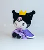 Coroa de capa de capa de atacado Kuromi Plush Toys for Children's Game Partners do Dia dos Namorados Presentes para namoradas decoração de casa