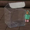 50pcs Transparent Plastic Gift Box PVC Box Gift Packaging Wedding Birthday Celebration Baby Shower Box Party Supplies 240426