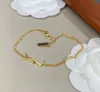 Designer Bracciale Lettera Braccialetti Gioielli Fashion per donna 18K Gold Gold Placted Womens Bracciale Gioielli di lusso festa Regalo di Natale Spedizione gratuita Dhgate