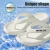 Slippers Women's Solid Color Eva Outer Wear Flip Flops Summer Soft Bottom Pure Toe Clip Board Shoes Beach Non Slip Sandals
