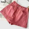 Women's Jeans Ladiguard 2024 Kpop Style Fashion Denim Shorts Women Straight Leg Short Summer Panties Girls Vintage Pockets Zipper