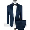 دعاوى الرجال الأنيقة جاكار أسود رسمي للرجال الزفاف العريس Tuxedo Prom Blazers Hombre جودة عالية مخصصة 3 قطعة مجموعة الأزياء Homme