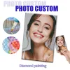 Craft Sdoyuno Photo personnalisé 5D Diamment Diamond Painting Cross Stitch Private Custom Mosaic Diamond Painting Full Square Diamond Broderie