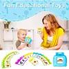 Talking Flash Cards Early Educational Toys Baby Boys Girls Preschool Learning Reading Machine Interactive Gift