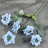 Dekorativa blommor 10st 5heads Färgglada rosen Artificiell Silk Wedding Hall Flower Wall Decoration Accessories Home Party Floral Arrangemang