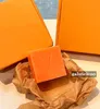 Designer Orange Square Bad Seife Handwaschseife Gesichtswaschseife Klassische Buchstaben Druck Parfümseife Rosenseife mit Geschenkbox