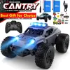 2WD Remote Control Toy RC Car for Children Radio Electric High Speed ​​Off Road Racing All Terrain Drift Trucks Gift Boys Kids 240411