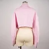 Women's Jackets Copy Color Jacket Short Fashionable And Versatile High Quality Cotton Tops Y2k Spring 2024