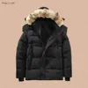 designer jacka canada puffer jacka män jacka äkta coyote päls utomhus wyndham vindbrytare jassen ytterkläder fyror manteau kan ner jacka kappa hiver parka