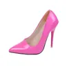 Gai Women Dress Sapatos de salto alto Party Workplace Local Multi-Color Classic Rosa Vermelho Branco Preto Saltos Altos