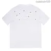 Wysokiej jakości luksusowe ubrania projektantów Chrompss PRAWIDŁOWE EDYCJA TOP NOWA T-shirt Diamond Cross Sky Krótkie rękodzieło dla mężczyzn kobiety z logo marki 1: 1
