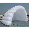 Weiße aufblasbare Bühnenabdeckung Zelt Riesenschale Kuppel Luftdach Festzelt für Musikkonzertveranstaltungen