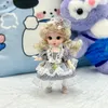 16-17cm doll simulation girl princess multi joint exquisite 6-inch BJD childrens toy 230427