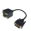 Novo cabo 1x2 DVI Splitter Adaptador 1-DVI Male para DVI24+1 Conector de Ouro de 24k fêmea para HD1080p HDTV PC Laptop para Adaptador de Conector de Ouro