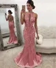 Gouden pailletten zeemeermin prom jurken elegante mouwloze sexy halter backless avondjurken vrouwen formele kleding vestidos de gala 240424