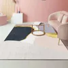 Camera da letto di lusso leggera Stampa quadrata quadrata Nordic soggiorno tavolo da vena da tè da tè personalizzato Famiglia Manottero 240424