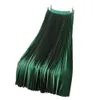 Women Vintage Midi Skirt Wide Elastic Waistband High Waist Pleated ALine Solid Color Smooth Satin Long 240420