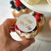 Toppers de cupcakes personalizados Disces acrílicos Nombre personalizado Discos de pastel grabado Etiqueta de cumpleaños Decoración de la fiesta de bodas 240419