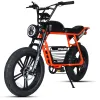 USA Warehouse Ready Stock Bike 20inch Fat Tire E-Bike 1000W Urban Electric Bicycle 45 km / H Adulte