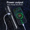 Original Flashlights Torches LED Flashlight Super Bright Rechargeable Torch Light Powerful Flashlight Self Defense Camping Work Flash Light