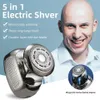 Professional Electric Shaver for Men 5 in 1 Multifunctional Bald Head Shaving Machine Wet-Dry Use Razor Grooming Kit 240420