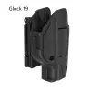 Holsters bälte clip holster beretta 92fs 98fs beretta px4 hölster glock 17 glock 19 sig sauer p320 sig sauer p226 omitac holsters