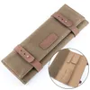 Designed Waterproof Watch Box Organizer Hand Holder Pack Canvas Bag Display For Watchband Straps Tools Storage Gift 240425