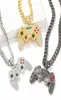 Naszyjniki wiszące bioder biżuterii kontroler gier Naszyjnik Diamentowy urok prezenty dla mężczyzn Kobiety Dzieci i chłopcy6466071